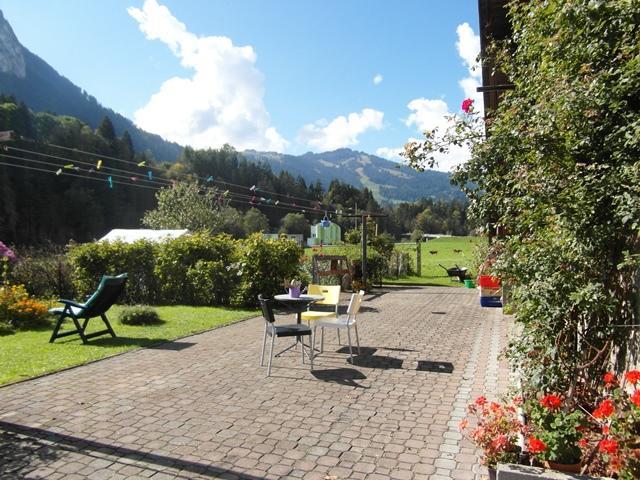 B&B Le Berceau Chateau-d'Oex Buitenkant foto